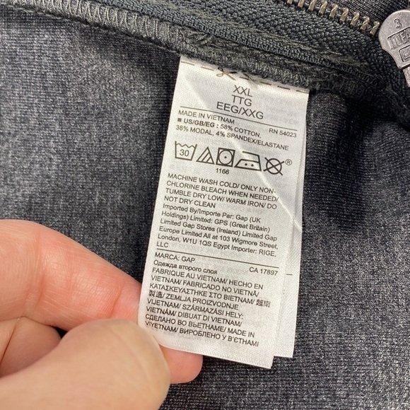 GAP Gray Side-Zip Leggings XXL NWT - Picture 13 of 14